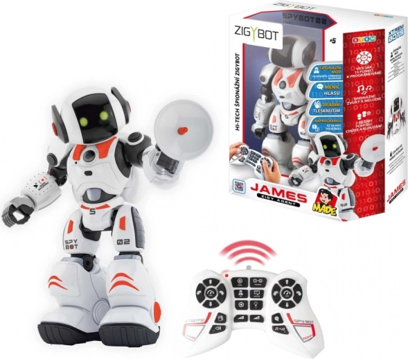 Spionrobot Zigybot James