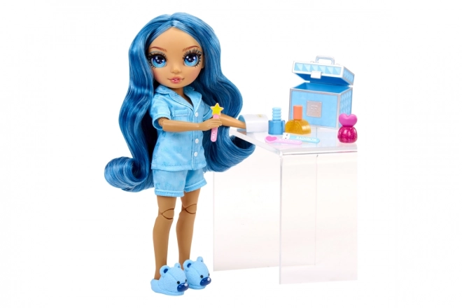 Rainbow High Junior Fashion dukke i pyjamas - Skyler Bradshaw