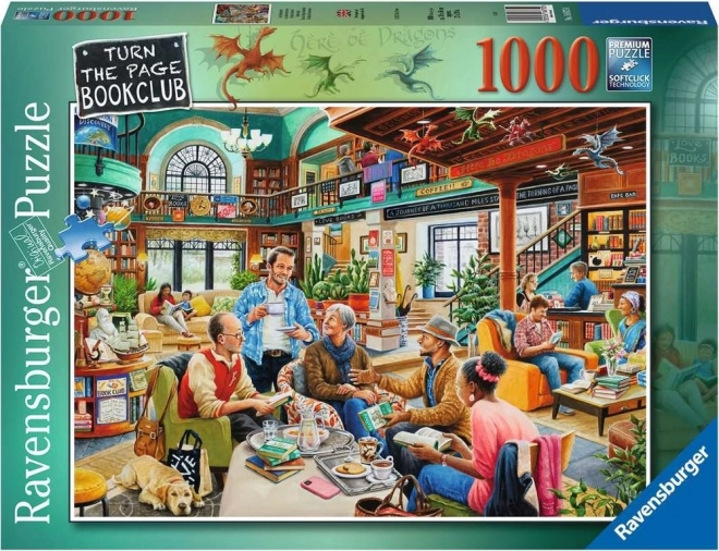 Puslespil Bogklubben Turn the Page 1000 brikker