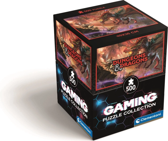 Puslespil 500 brikker Dungeons & Dragons – Cube fra Clementoni