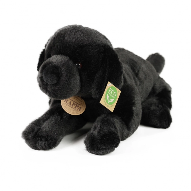 Plysbjørn Labrador sort 40 cm ØKO-VENLIG