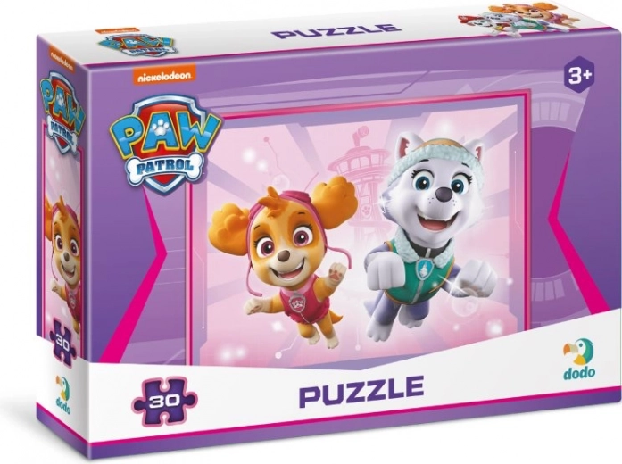 DODO puslespil Paw Patrol: Skye og Everest 30 brikker