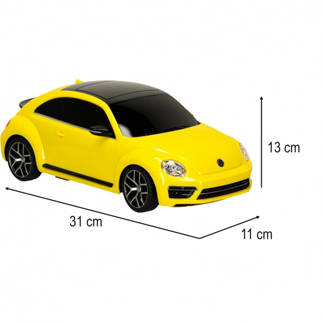 Fjernstyret bil R/C Volkswagen Beetle Rastar 1:14 gul