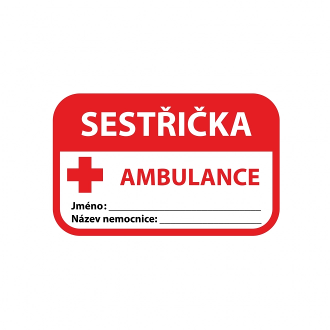 Børnekostume sygeplejerske – str. S