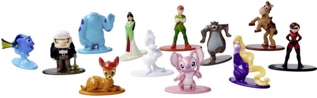 Metal minifigurer med detaljeret udførelse