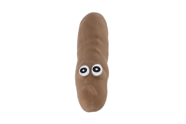 Antistress pølse 14cm elastisk formbar i pose 12stk i kasse