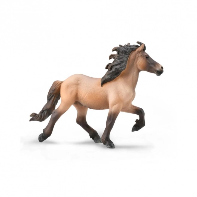 Collecta islandsk hingst bay dun
