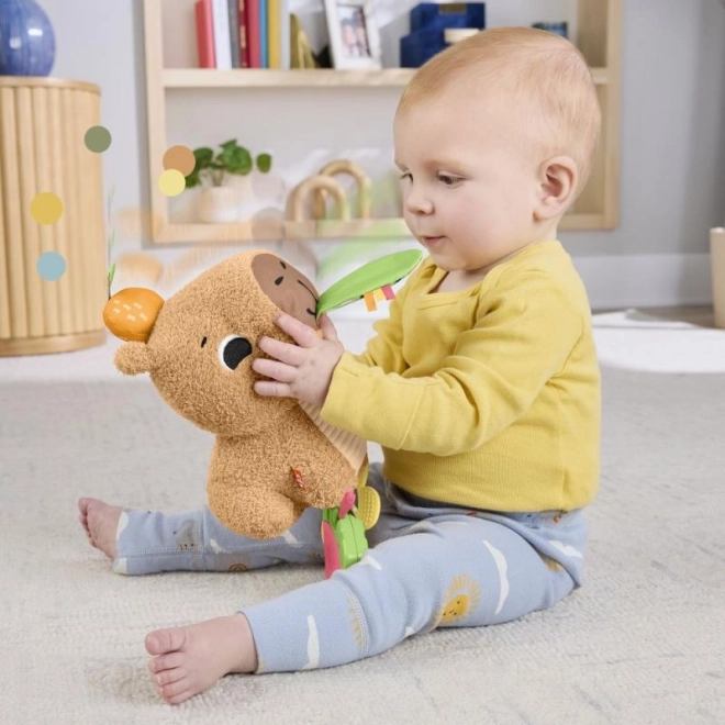 Fisher-Price plyslegetøj kapybara med tilbehør