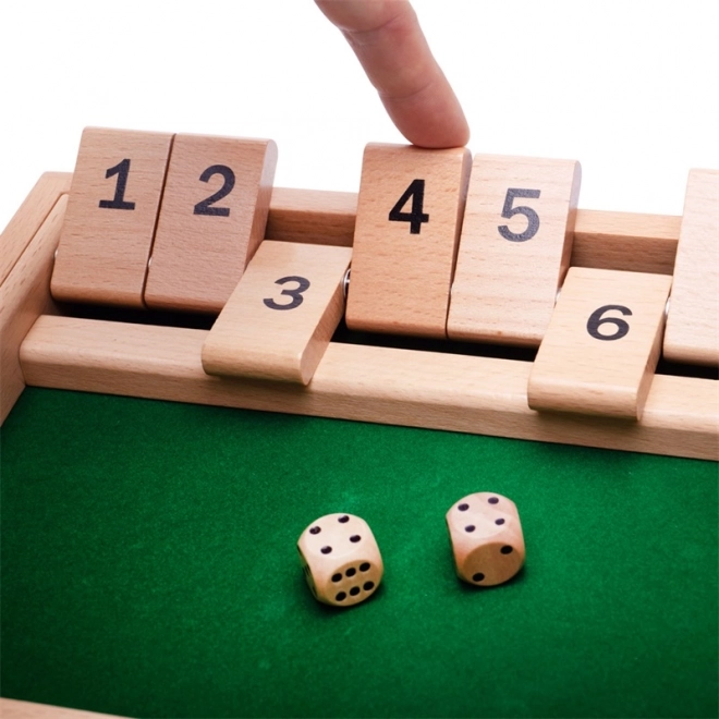 træspil Shut the Box BIGJIGS TOYS