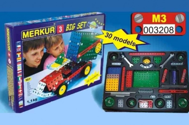 Merkur 3 30 modeller - 307 dele