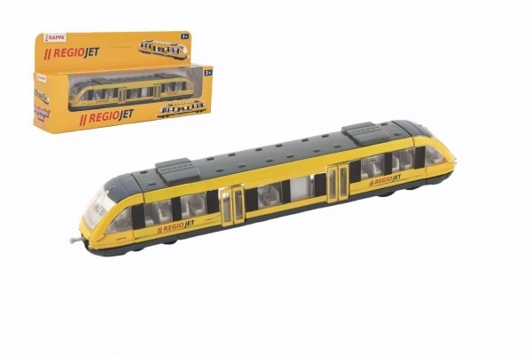 Metal modeltog RegioJet 17 cm