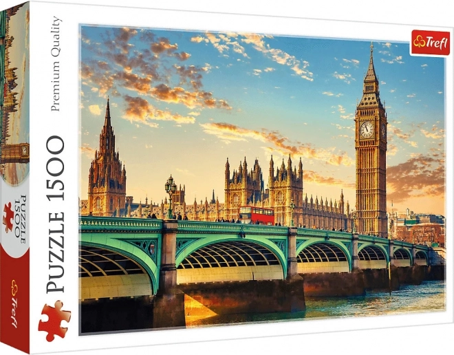 Puslespil 1500 brikker - London, Storbritannien Trefl
