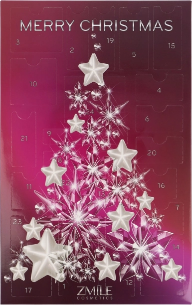adventskalender crystal christmas tree med kosmetik