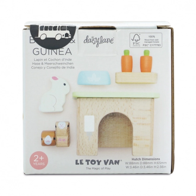 Le Toy Van Sæt Kanin & Marsvin
