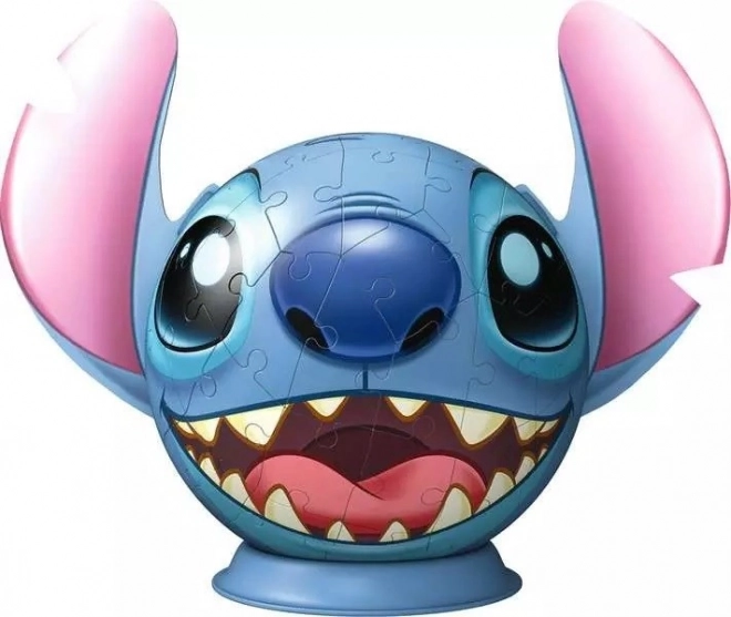 RAVENSBURGER Puzzleball Stitch med ører 77 brikker