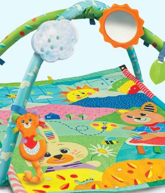 CLEMENTONI BABY Til Dig Legetæppe med Bue Mine første opdagelser
