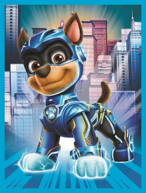 Puslespil MAXI tosidet 2x10 brikker Heltemodige hunde Paw Patrol i æske 40x27x6cm 24m+