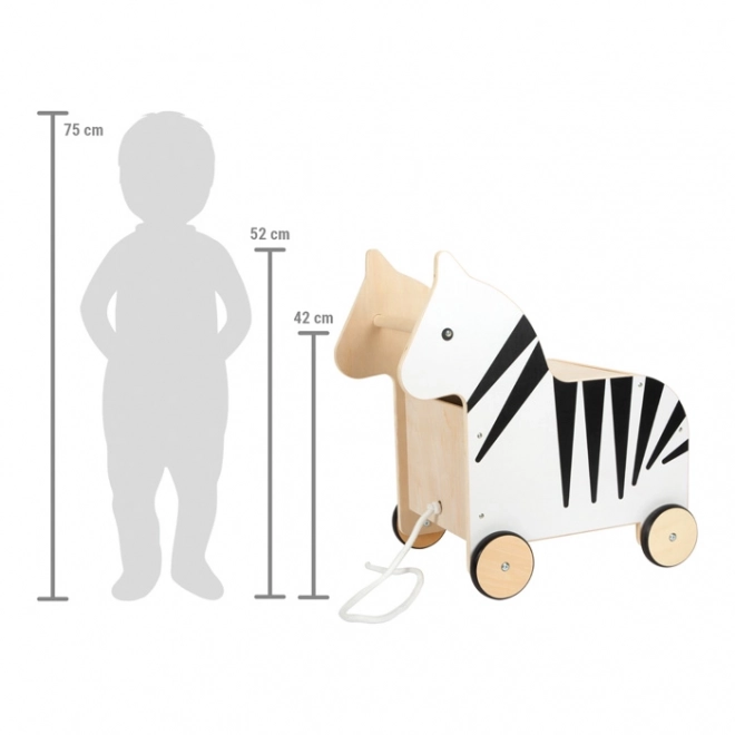 Small foot Boks til legetøj Zebra „Wildlife“