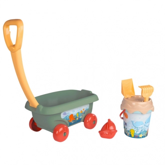 Vogn med sandtilbehør Smoby