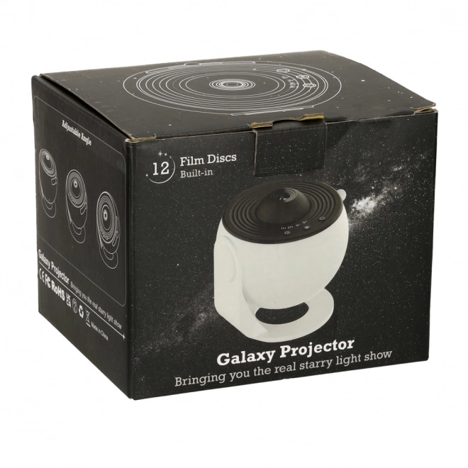 Stjerne Projektor USB LED Planetarium 12 Diske