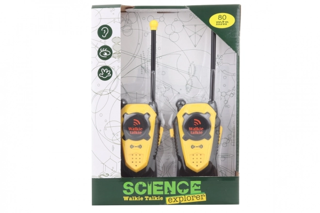 Gule walkie-talkies til børn