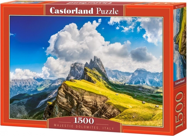 Puslespil 1500 brikker Majestætiske Dolomitter Italien