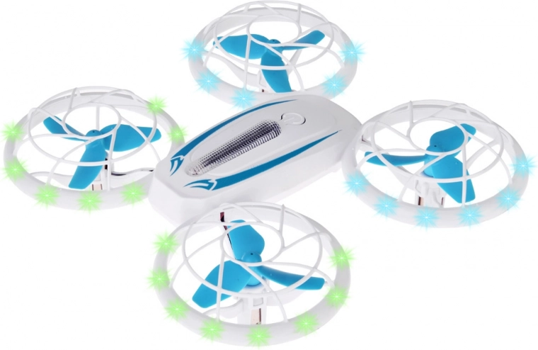 Sikker flyvning takket være propelskærme og LED