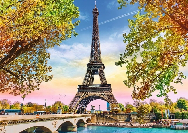 Puslespil - Romantiske Paris 500 stk