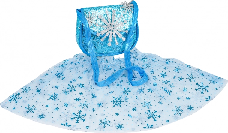 Magisk skørt og glitrende taske