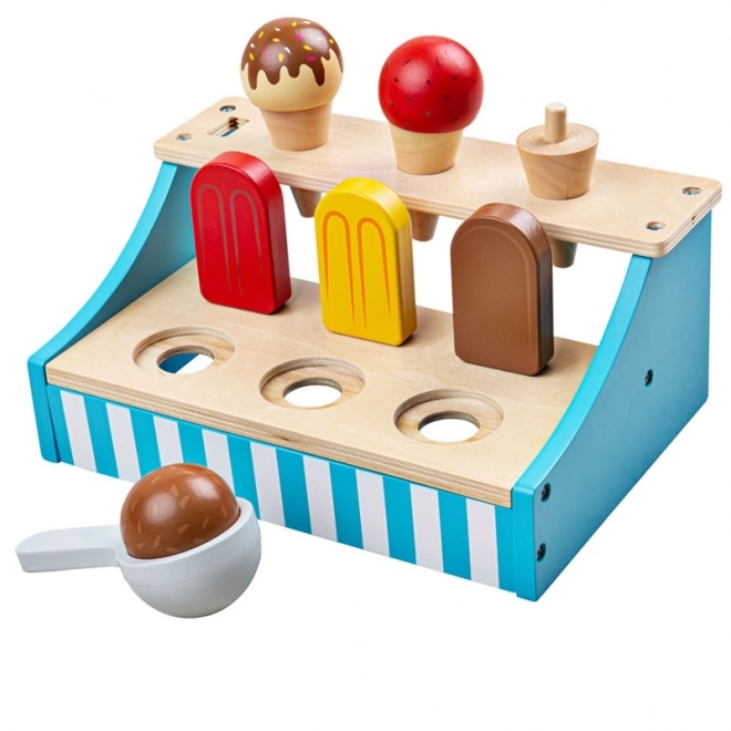Træstander til is, Bigjigs Toys