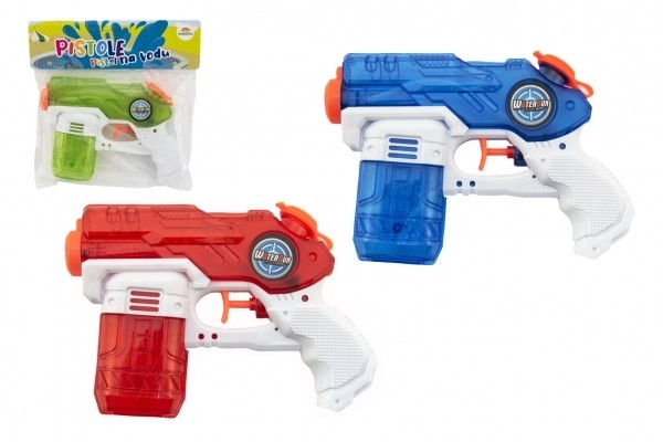 Vandpistol plast 19cm mulighed for 3 farver