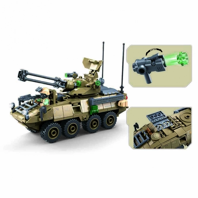 Sluban militærtank OEF Stryker ADS