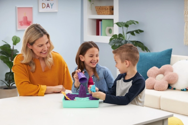 Kinetisk sand sandkasse lilla