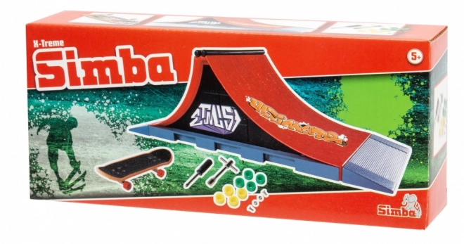 Mini skateboard sæt WOT med rampe Utlimate