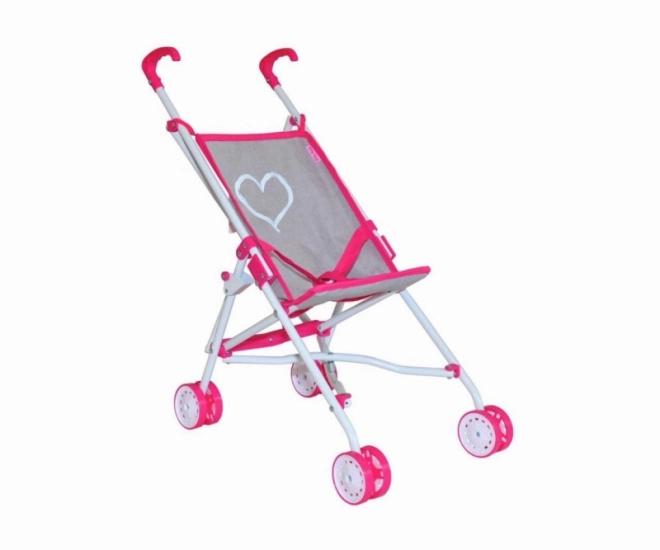 Barnevogn til dukker Milly Mally Julia Prestige Pink