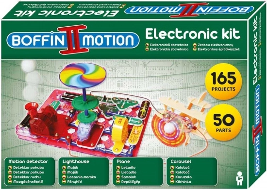 Elektronisk byggesæt BOFFIN II Motion – bevægelse, lys og lyd