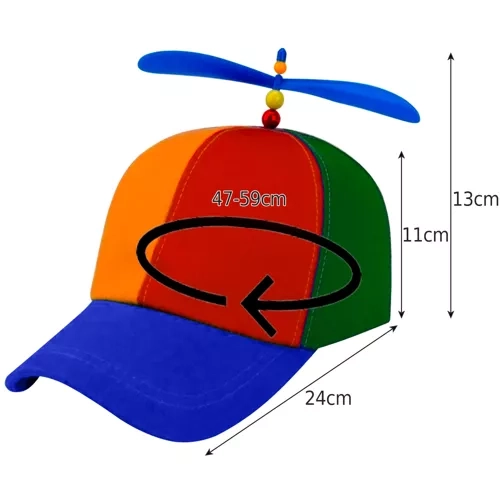 Unisex propelkasket, flerfarvet Malatec