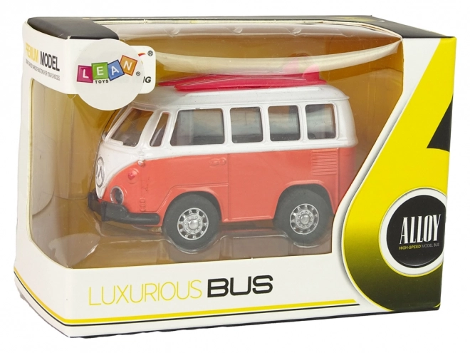 Miniature metal turistbus