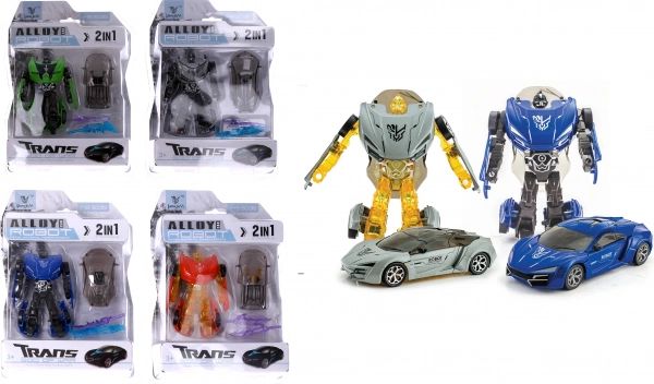 Autorobot i metal 11 cm