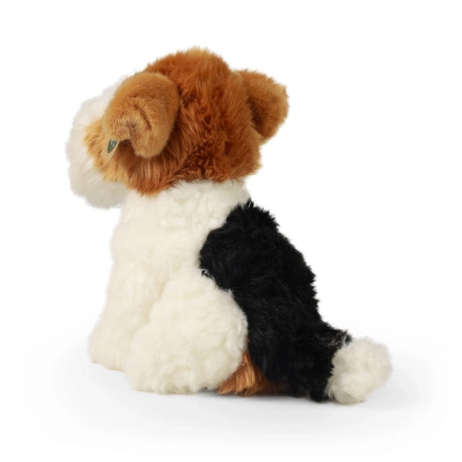 Plys hund Foxterrier 18 cm MILJØVENLIG