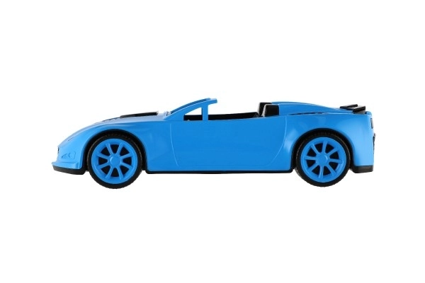 Auto sports plast 16x38cm til fri løb 3 farver i net