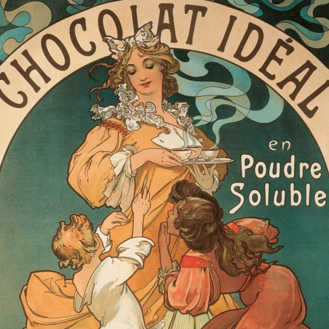 Notesblok Kalender Alfons Mucha 2026
