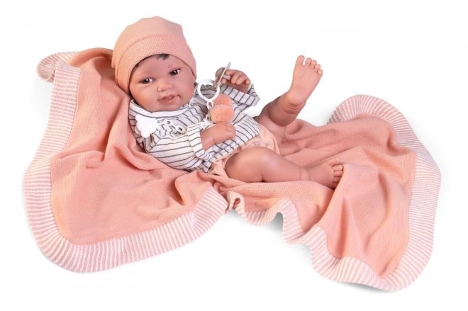 Antonio Juan 50413 PIPO - realistisk babydukke med fuld vinylkrop - 42 cm