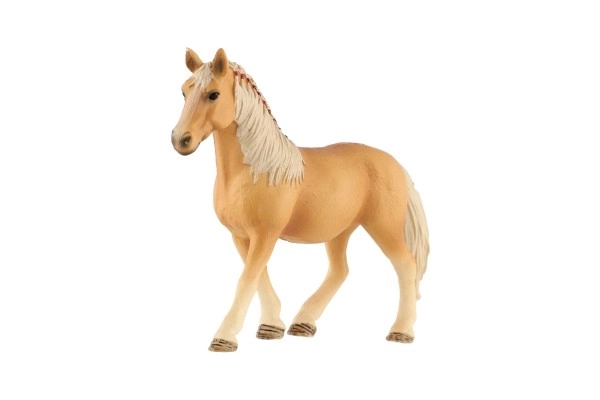 Hjemlig palomino hest zooted plast 13cm i pose