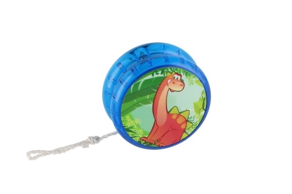 Jojo dinosaurer lyser plast 6cm med batteri mix arter 12 stk i boks