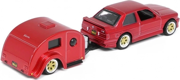 Funktionel campingvogn med aftageligt træk