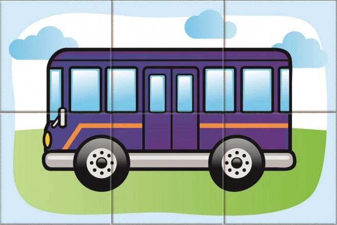 Billedterninger Transport 6 terninger