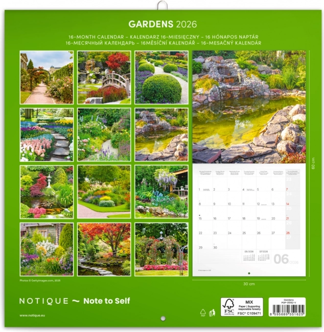 Noteskalender Haven 2026