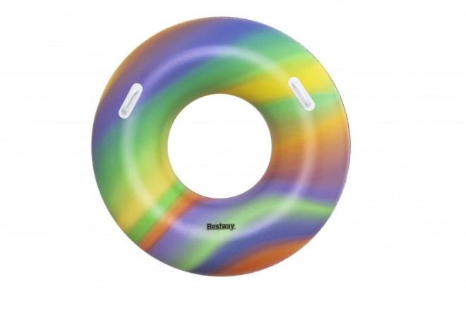Farverig svømmerring Bestway Rainbow