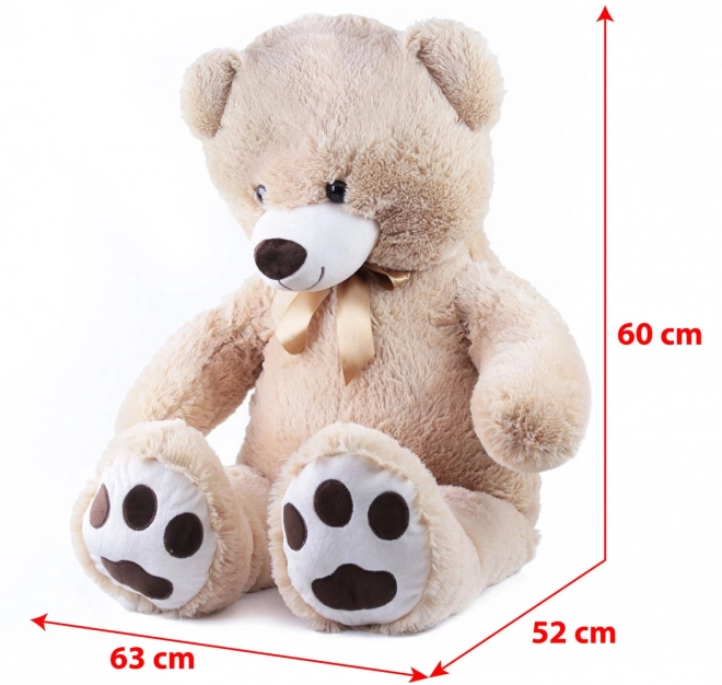 Stor plysset bamse Fido
